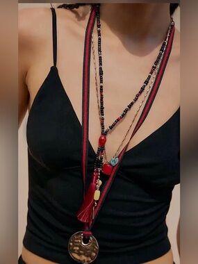 Free People International Love Necklace